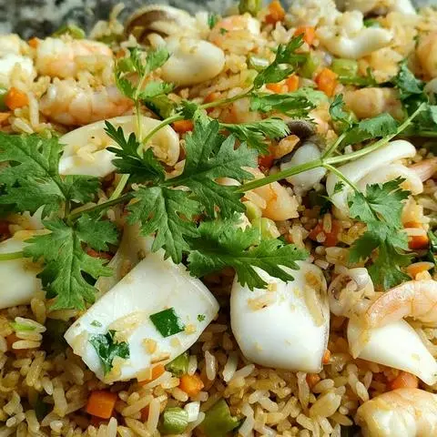 Hình ảnh Cơm Chiên Mắm Ruốc Hải Sản 