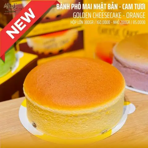 Hình ảnh Golden cheesecake - Vị cam tươi