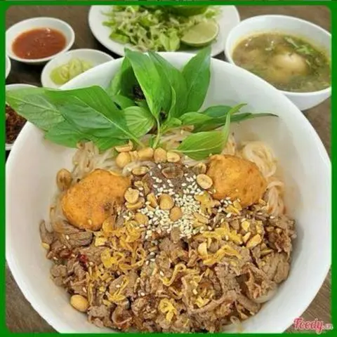 Hình ảnh Bún Bò Khô Bò Viên