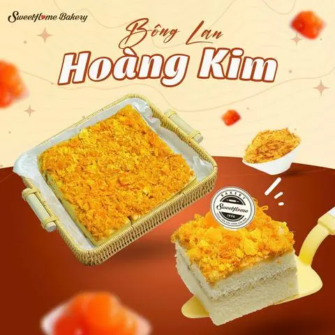 Hình ảnh Bánh Bông Lan Hoàng Kim