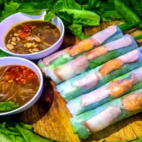 Hình ảnh Combo 4 Gỏi cuốn tôm thịt