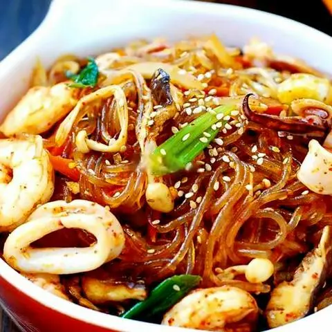 Hình ảnh Miến xào hải sản