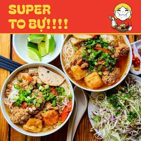 Hình ảnh Bún riêu chuẩn vị - tô siêu cấp