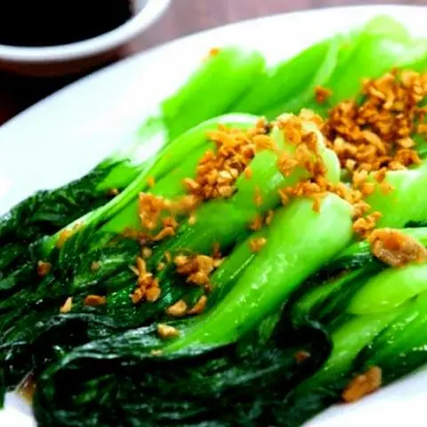 Hình ảnh Cải thìa xào tỏi