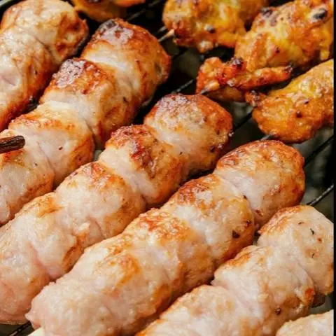 Hình ảnh Xúc xích nhân phô mai nướng
