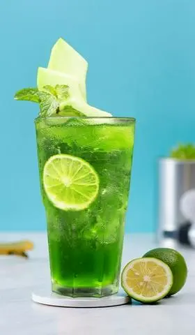 Hình ảnh Trà Dưa Lưới Bạc Hà