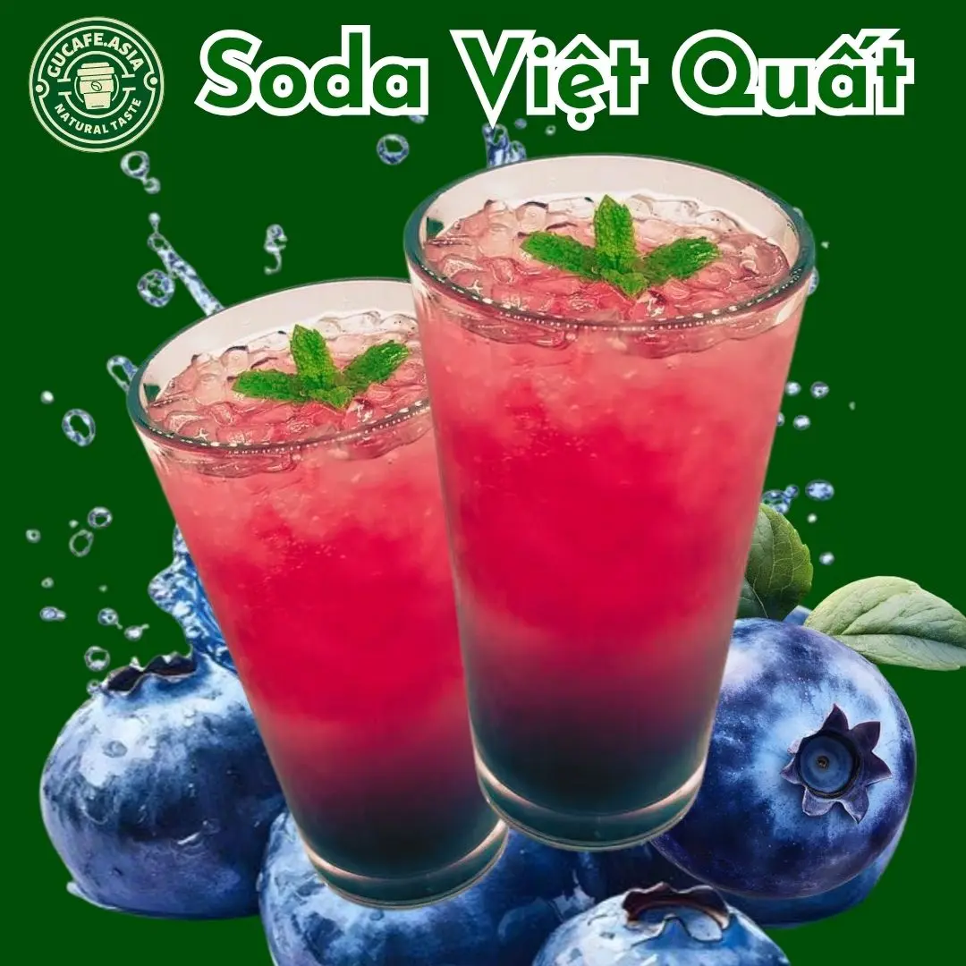 Hình ảnh Gucafe - Soda Việt Quất