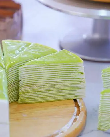 Hình ảnh Bánh Crepe Phú Sĩ  Sầu Riêng