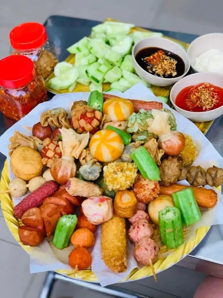 Hình ảnh Cá viên mắm tỏi siêu to