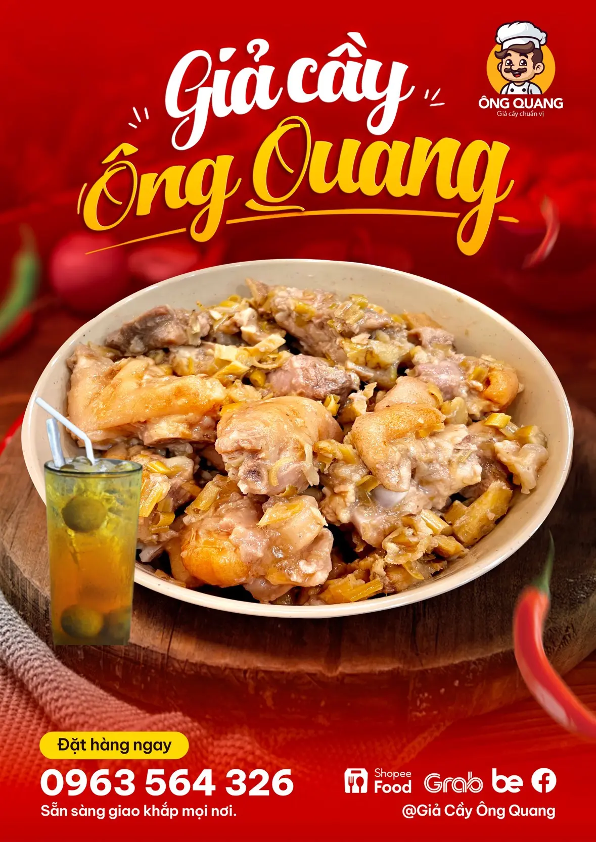 Hình ảnh Bún Giò Heo Giả Cầy phần nhỏ + 1 ly nước sấu