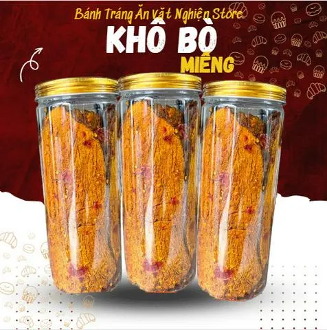 Hình ảnh Khô bò miếng mềm
