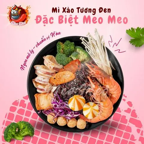 Hình ảnh Mì xào tương đen Đặc Biệt MEO MEO