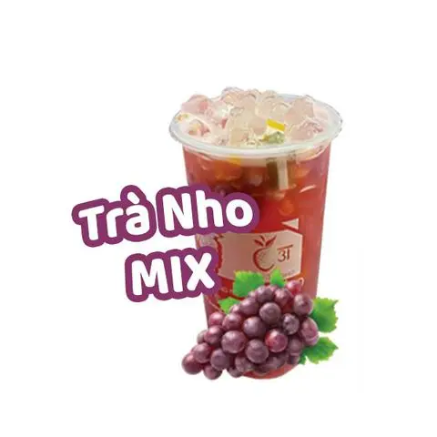 Hình ảnh Trà Nho Mix vị L