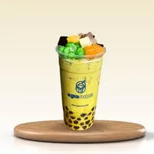 Hình ảnh Trà Sữa Matcha Full Topping