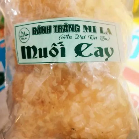 Hình ảnh Bánh tráng muối cay