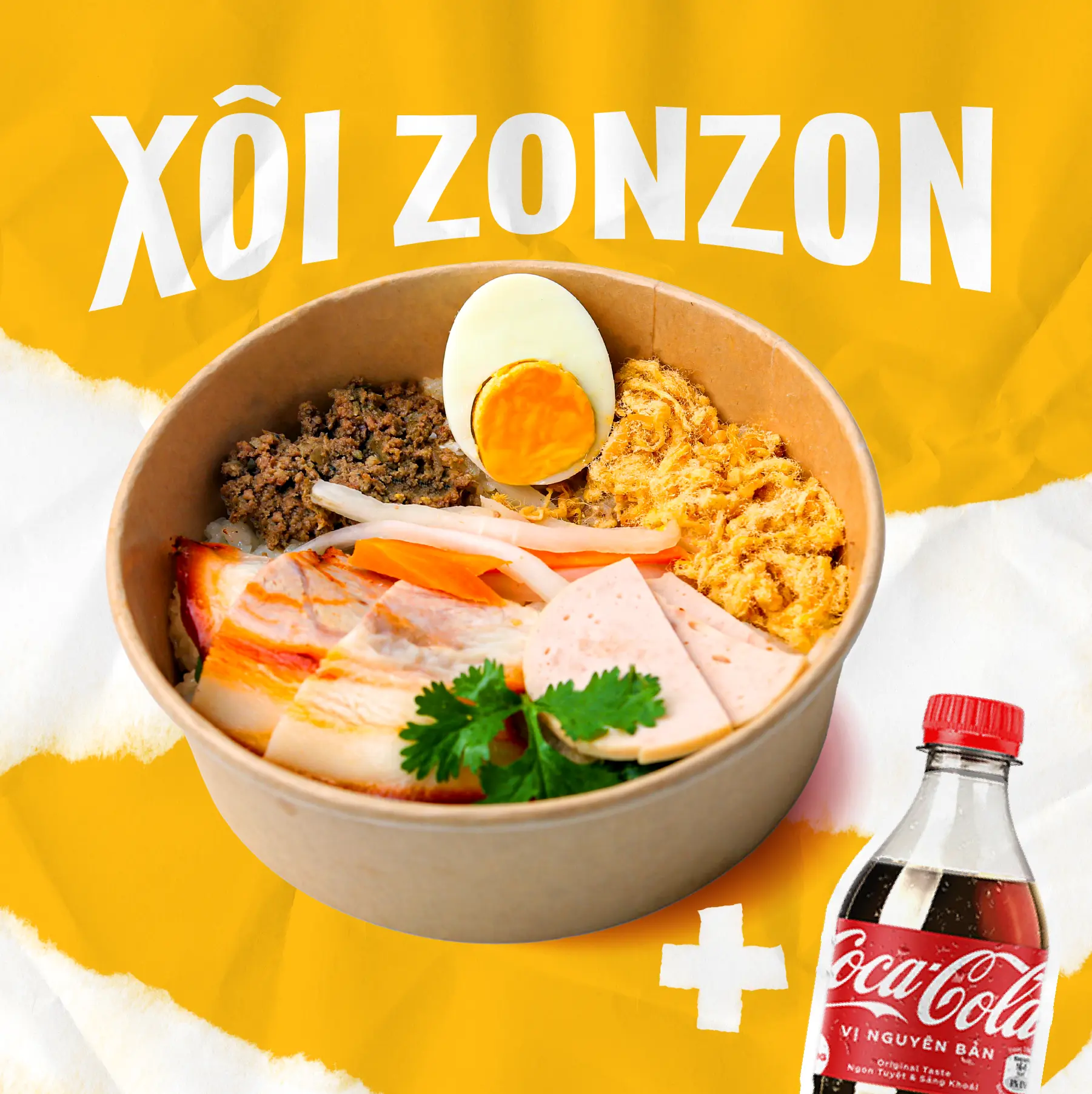Hình ảnh Xôi ZonZon + Coca