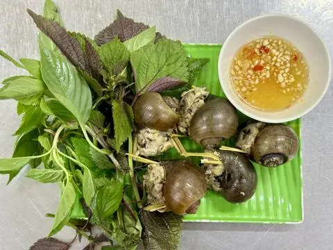 Hình ảnh Ốc bươu nhồi thịt (5 con)