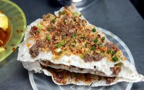 Hình ảnh Bánh tráng nướng pa tê