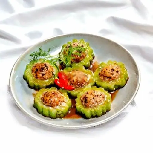 Hình ảnh Cơm khổ qua kho chay