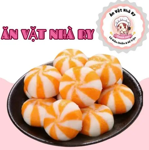 Hình ảnh Bánh bao trứng cá hồi