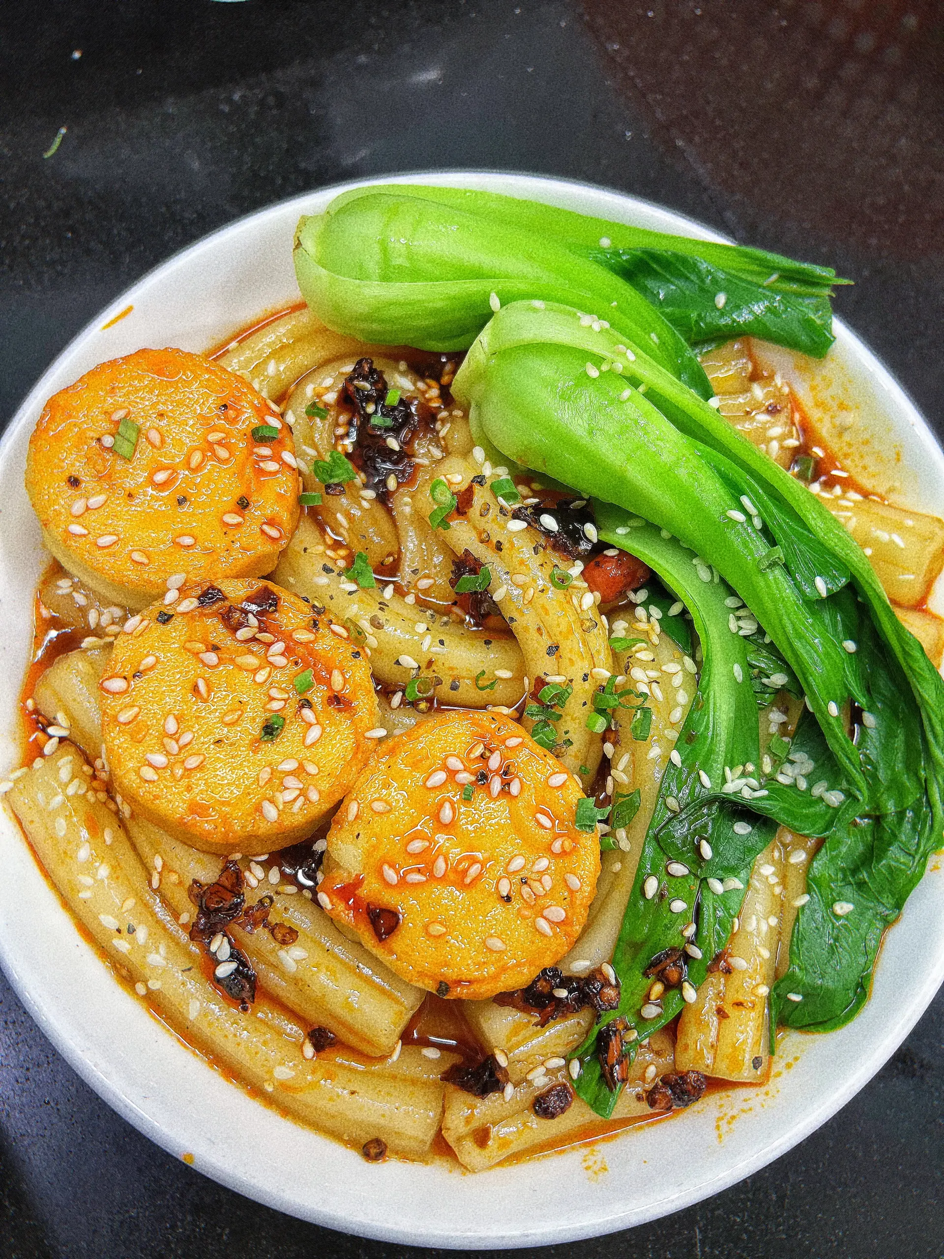 Hình ảnh MÌ ỐNG ĐẬU HỦ PHÔ MAI TRỘN TỨ XUYÊN