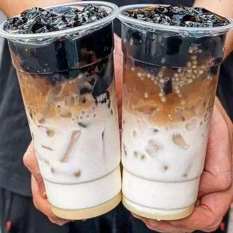 Hình ảnh Cà phê sữa tươi sương sáo 