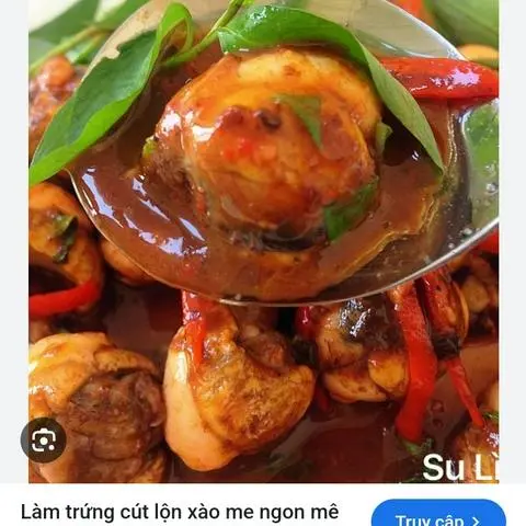 Hình ảnh Hột vịt lộn chiên nước mắm 2 quả