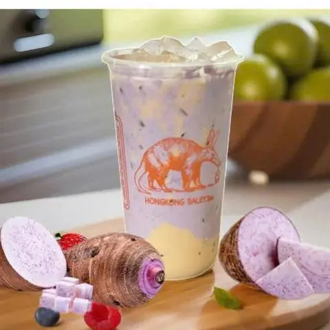 Hình ảnh Trà Sữa Khoai Môn Nghiêng