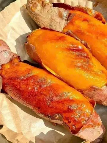 Hình ảnh Khoai Lang Nướng công nghệ xanh
