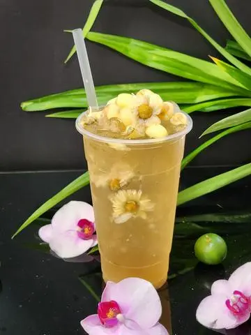Hình ảnh Trà Hoa Cúc Hạt Sen