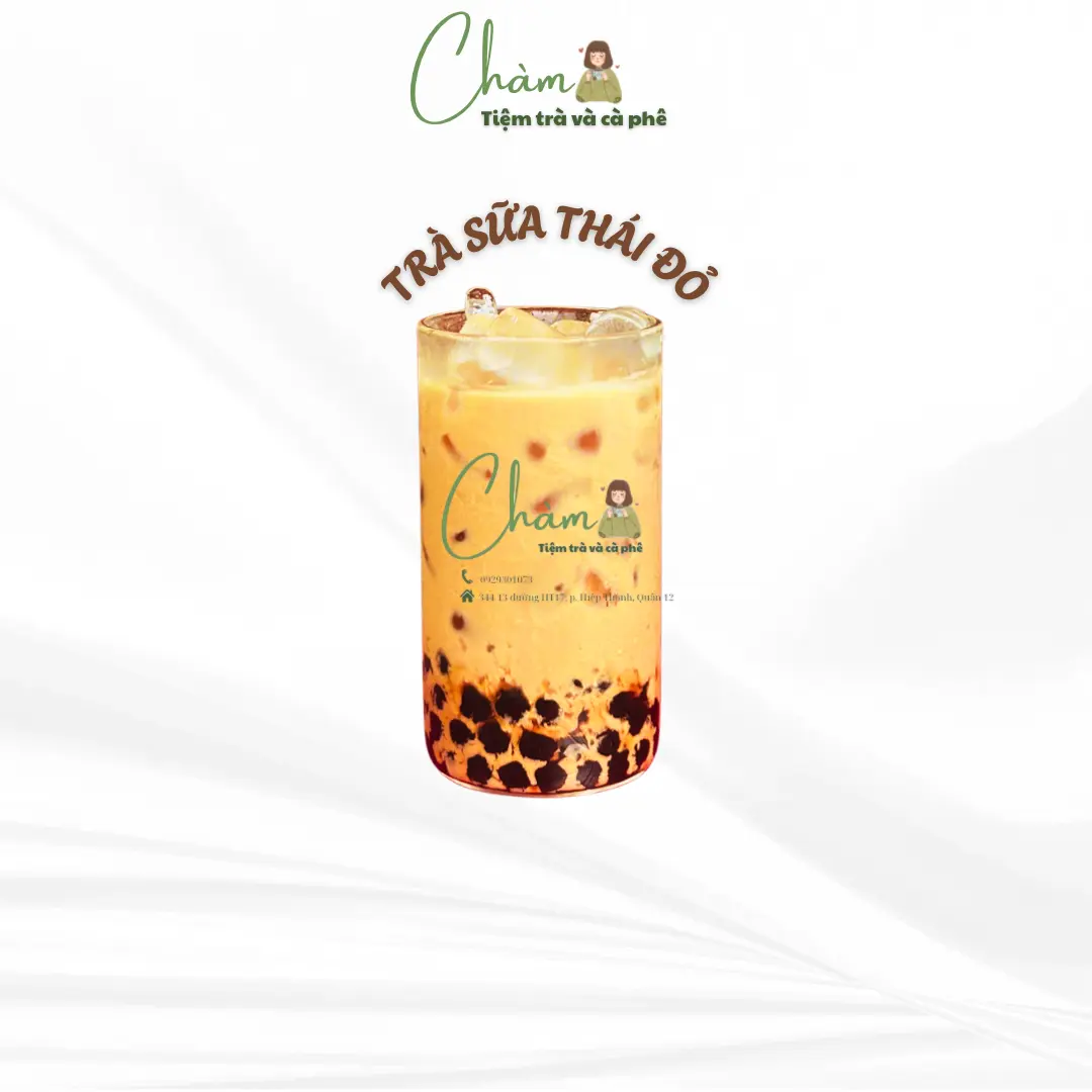 Hình ảnh Trà sữa thái đỏ 