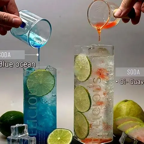Hình ảnh SODA ỔI HỒNG (guava)