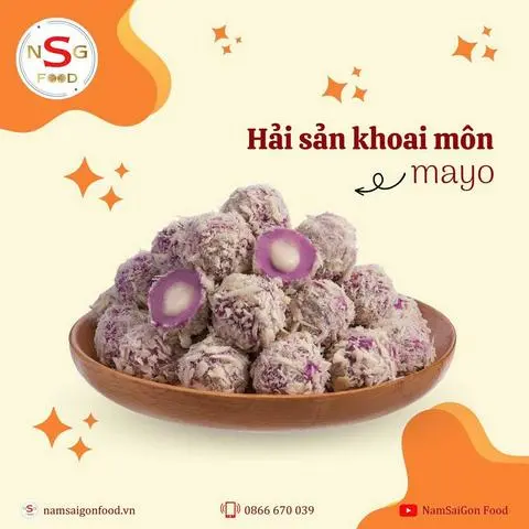 Hình ảnh Hải sản khoai môn