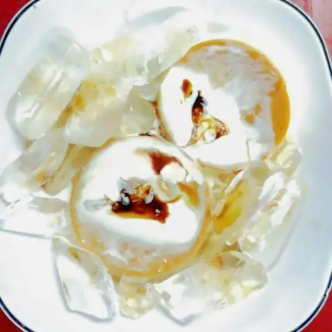 Hình ảnh Bánh Flan 1 ly (2 Cái) kem sữa cafe
