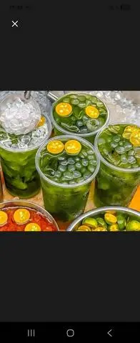 Hình ảnh Trà tắc Thái xanh trân châu trắng