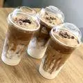 Hình ảnh Cafe bọt biển (Dalgona)