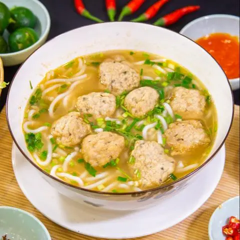 Hình ảnh Bún chả cá thu ( lớn)