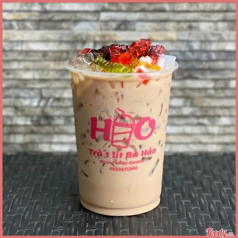 Hình ảnh Trà sữa Việt quất ly 1 lít