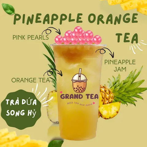 Hình ảnh Trà Dứa Song Hỷ/Pineapple Tea