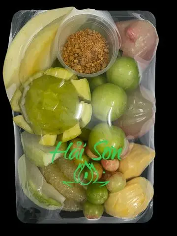 Hình ảnh Trái cây đĩa cắt sẵn