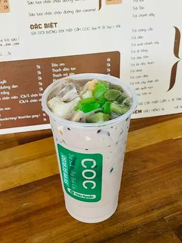 Hình ảnh trà sữa socola thập cẩm đặc biệt COC 