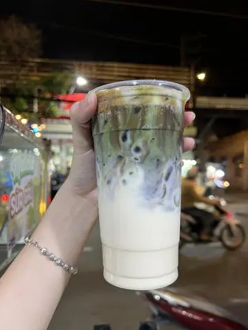 Hình ảnh matcha cf sữa hạt ( sữa gấu )