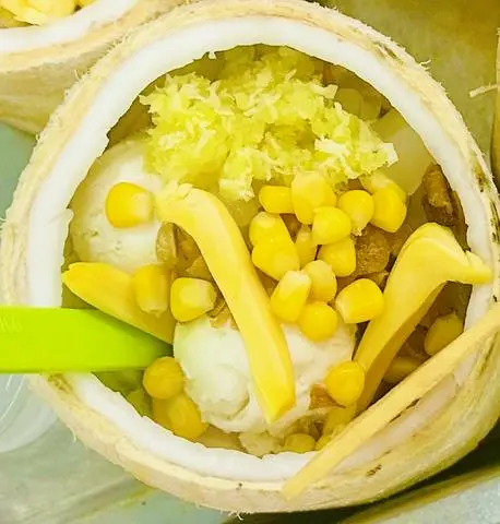 Hình ảnh Kem xôi dừa