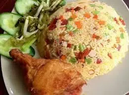 Hình ảnh cơm dương châu đùi nhỏ