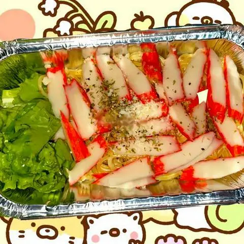 Hình ảnh Mì Ý Sốt Kem Thanh Cua