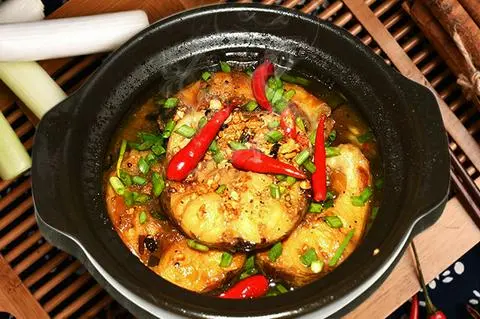 Hình ảnh Cơm cá lóc kho tiêu