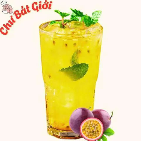 Hình ảnh Trà Chanh Dây Thạch Trái Cây