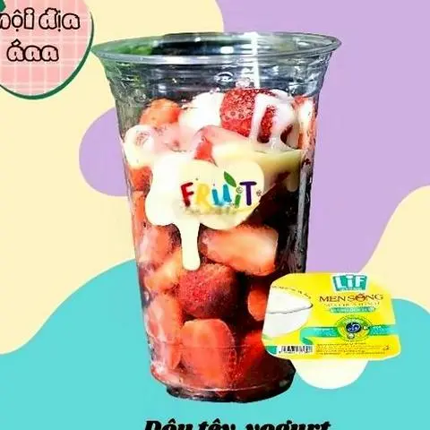 Hình ảnh Dâu Tây Dầm Sữa Chua