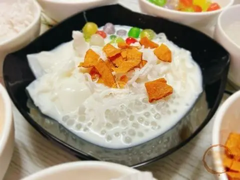 Hình ảnh Chè Tàu Hũ Thái Sầu Riêng 