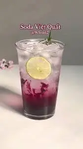 Hình ảnh Soda Việt Quất
